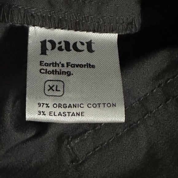 NWT • Pact Men’s Organic Cotton Woven Stretch Twill Shorts - Picture 4 of 4